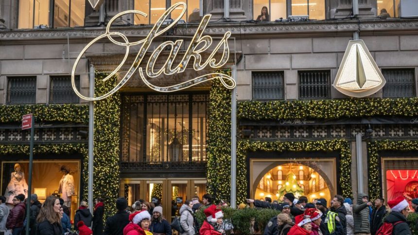 Saks Global Files For Bankruptcy Amid Mounting Debt