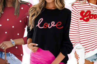 17 Trendy Valentine’s Day Tops Selling Fast on Amazon — From 
