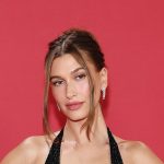 Hailey Bieber Makes the Case for the Statement Anklet With a Diamond-Encrusted Nameplate