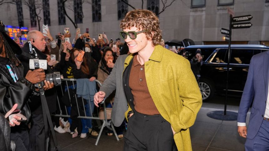 Connor Storrie’s Off-Rink Fashion Leads With Color