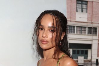 Zoë Kravitz Gives the Neon Trend a Glow-up