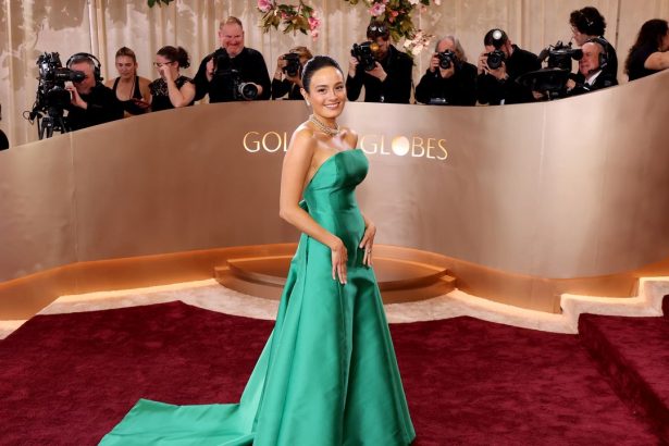 On the 2026 Golden Globes Red Carpet, the Winner Is Bright Colors