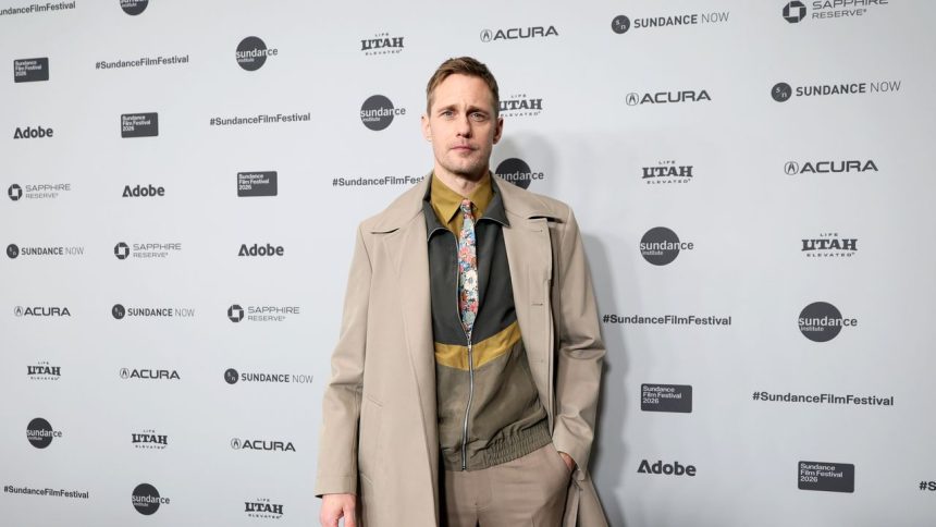 Alexander Skarsgård, Committed Fashion Freak, Brings His Flip-Flops to Sundance