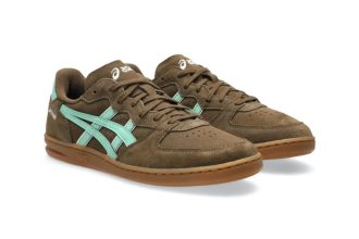 ASICS’ Skyhand OG Gets An Update In “Brown Storm/Ice Green”