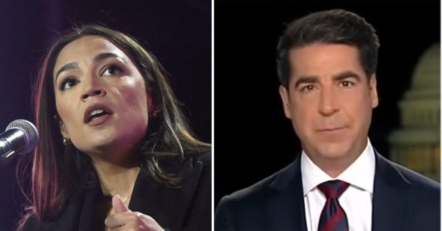 AOC Refuses to Appear on Jesse Watters Show After ‘Sexual Harassment’