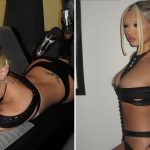 Alabama Barker Poses In Sexy Lingerie