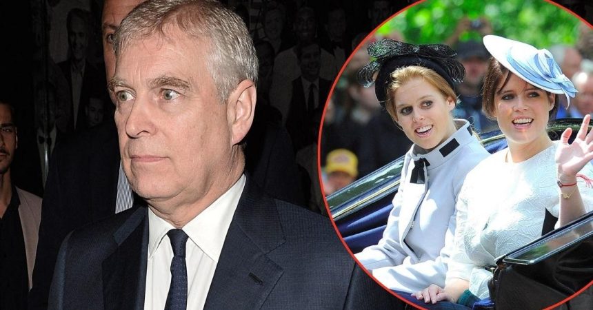 Andrew Windsor Accused of Using His Daughters as ‘Palace Spies’