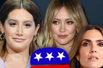 Ashley Tisdale’s Article Not About Celeb Group, Denies Being Republican