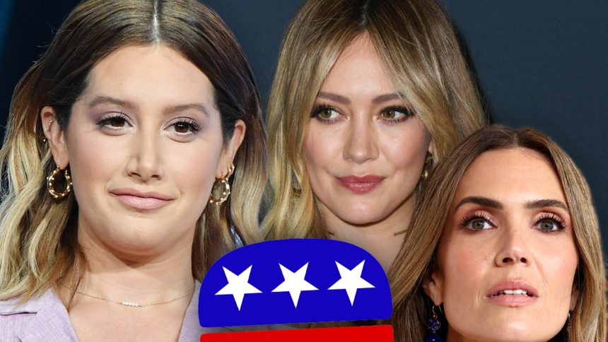 Ashley Tisdale’s Article Not About Celeb Group, Denies Being Republican