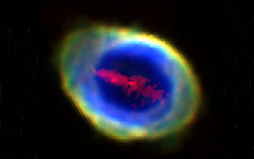 Astronomers Spot Mysterious Bar-Shaped Cloud of Iron Inside an Iconic Nebula