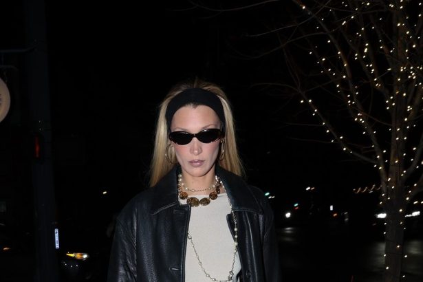 Bella Hadid Proves Winter’s Power Pairing Is a Dress and Boot Outfit