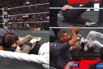 BREAKING: Prayers up for WWE icon Rey Mysterio as the referee throws up X sign on RAW
