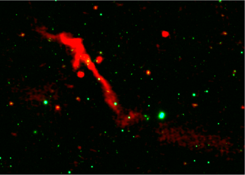 Back from the dead, a black hole is erupting after a 100-million-year hiatus