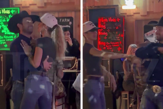 Bella Hadid Filmed Dancing with Adan Banuelos Hours Before His Arrest