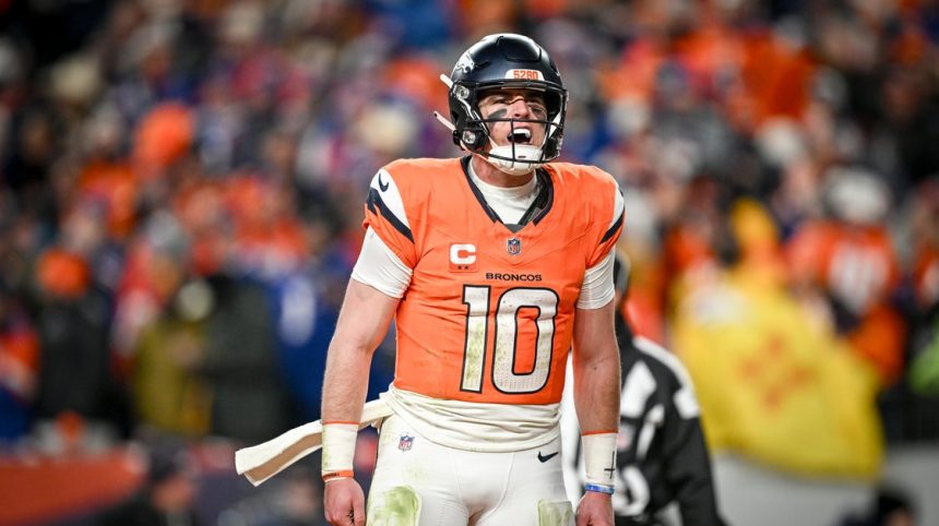Bo Nix Breaks His Right Ankle Late In Broncos’ Playoff Win, Will Have Surgery