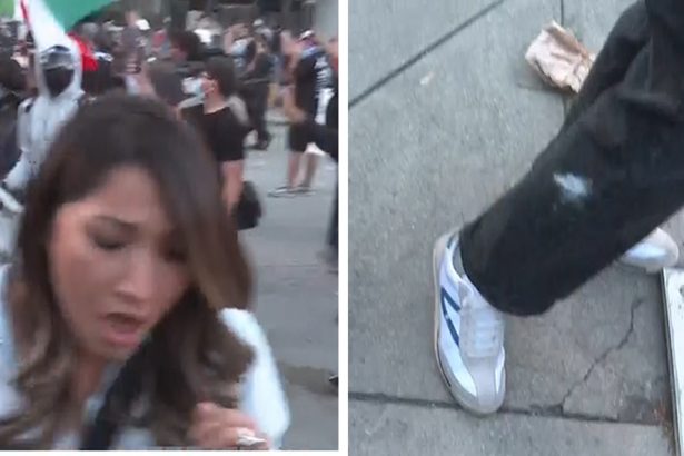 CNN Reporter Veronica Miracle Hit With Tear Gas Reporting From ICE Protest