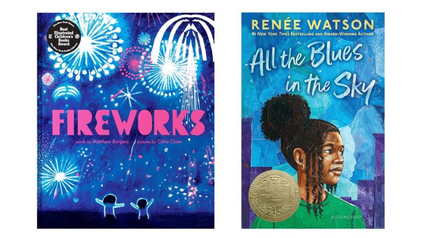 Caldecott goes to ‘Fireworks,’ and ‘All the Blues in the Sky’ wins Newbery : NPR