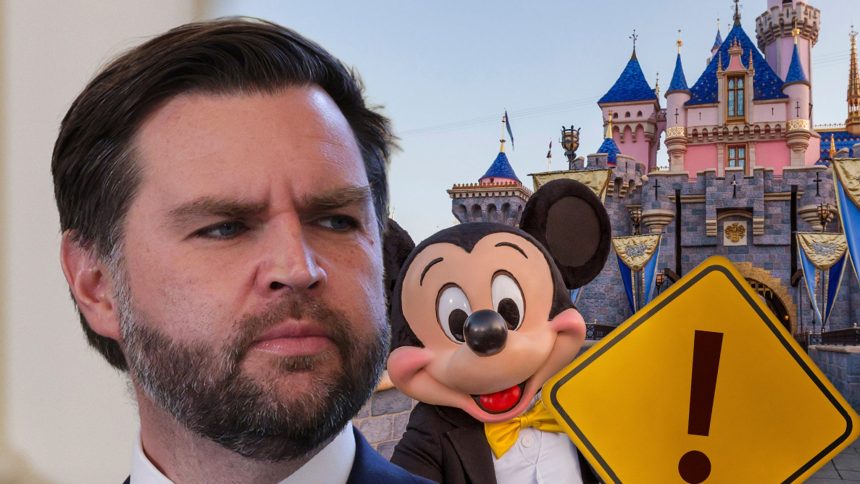 California Man Allegedly Threatened to Blow Up Disneyland Before J.D. Vance’s Visit