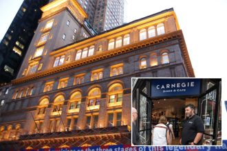 Carnegie Hall settles trademark lawsuit against Carnegie Diner
