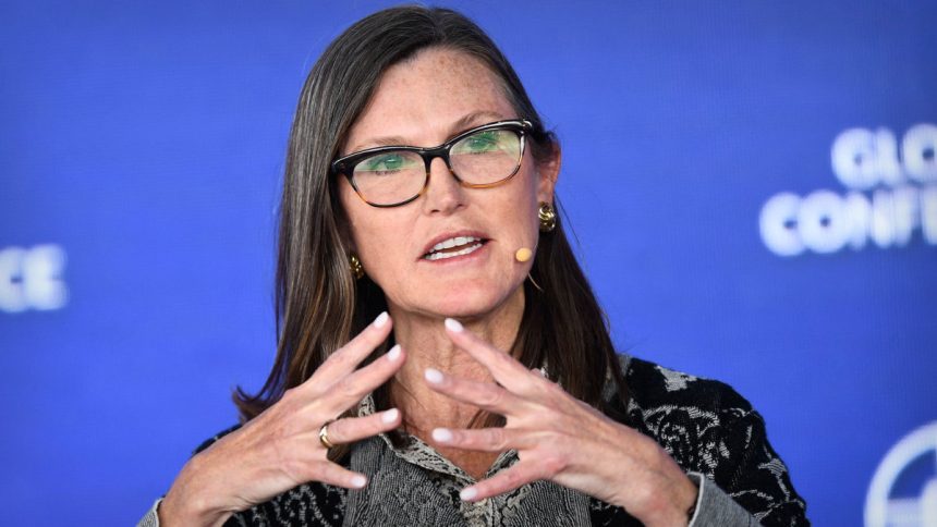 Cathie Wood keeps low profile in 2026