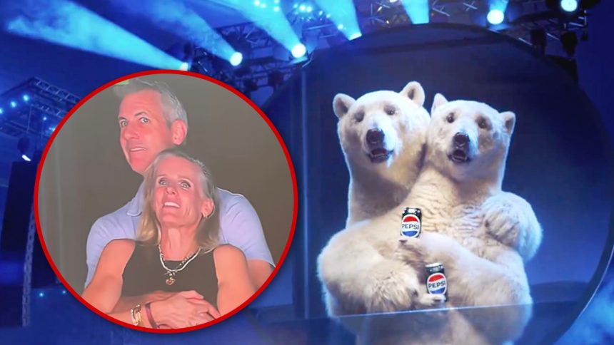 Cheating Coldplay Couple Spoofed in Super Bowl Pepsi Ad