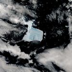 City-sized iceberg has turned into a giant swimming pool