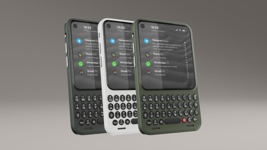 Clicks debuts its own take on the BlackBerry smartphone, plus a  snap-on mobile keyboard