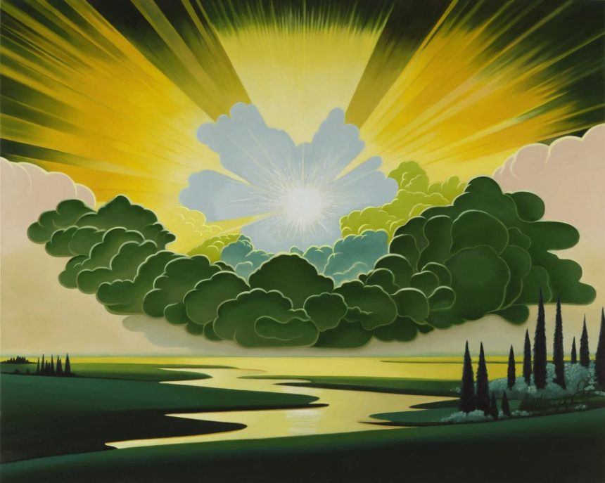 Clouds Billow and Caverns Melt in Gabe Benzur’s Mystical Landscapes — Colossal