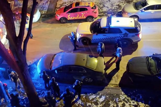 Cops shot paroled 6-time felon who opened fire on them after shooting woman, officials say