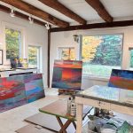 Curling Up in a Cozy Art Studio