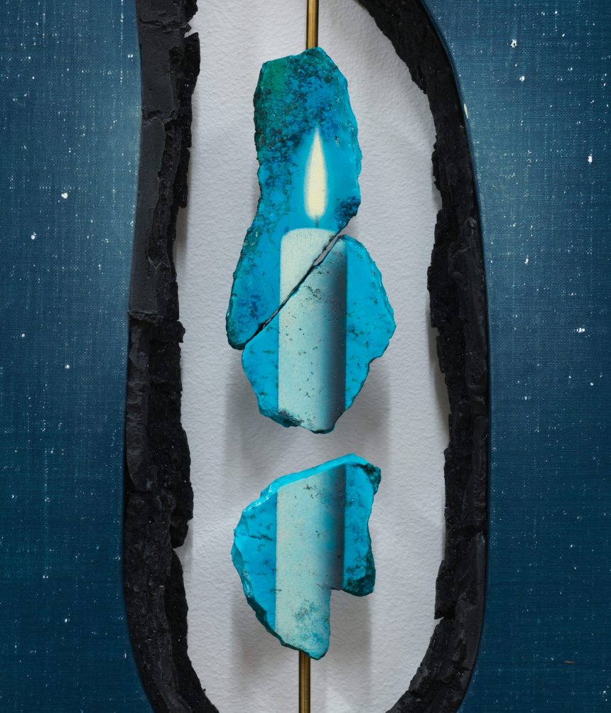 Dabin Ahn Lingers in Loss in a Mournful Series of Sculptural Paintings — Colossal