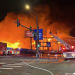 Denver firefighters battle 5-alarm fire at apartment complex