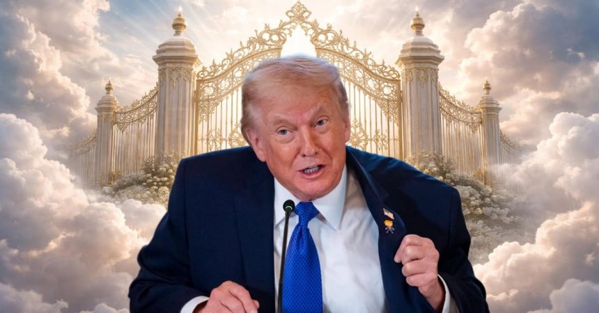 Donald Trump Admits He Is Trying To Get To Heaven In Bizarre Email