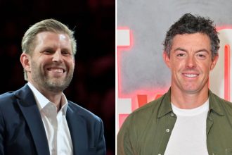 Eric Trump Gushes Over ‘Friend’ Rory McIlroy’s Support Towards Family