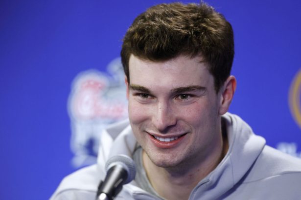 Fake post of Fernando Mendoza in Atlanta’s famous strip club goes viral ahead of Indiana’s Peach Bowl showdown vs. Oregon