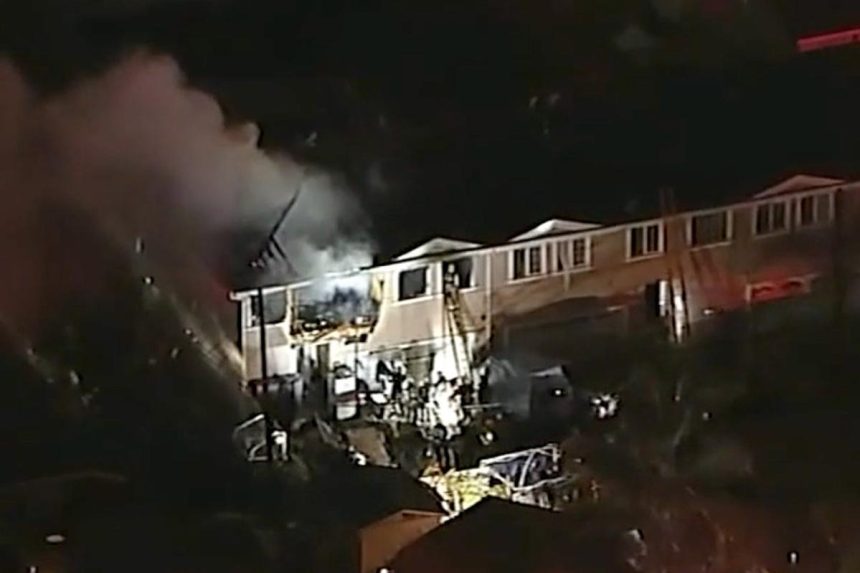 Fireworks suspected of sparking LA apartment explosion that left one dead