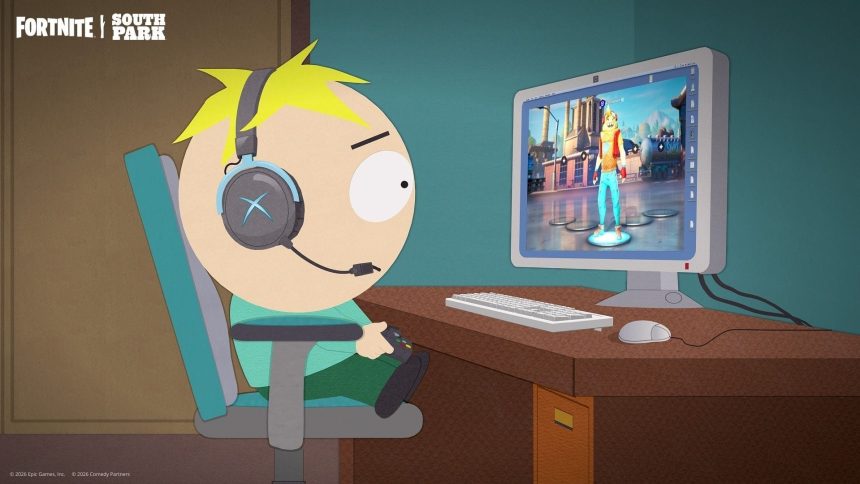 Fortnite leak showcases upcoming South Park collaboration