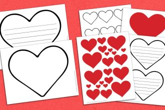 Free Printable Heart Bundle