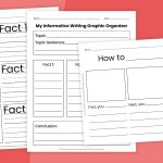 Free Printable Informational Writing Graphic Organizer Bundle