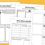 Free Printable Narrative Writing Graphic Organizer Bundle