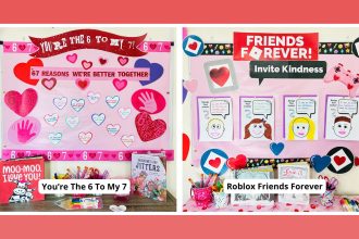 Free Valentine’s Day Bulletin Board Kits