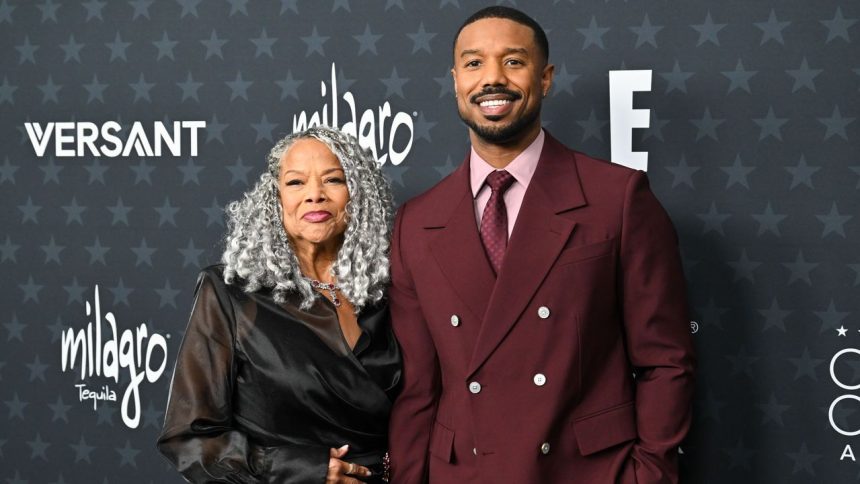 Michael B. Jordan Brought His Mom as a Date to the 2026 Critics Choice Awards