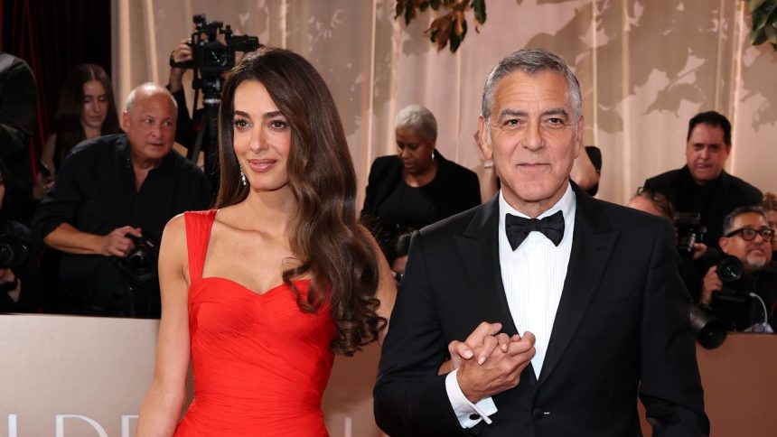 Amal Clooney Dressed to Kill for the 2026 Golden Globes—After a 10-Year Absence
