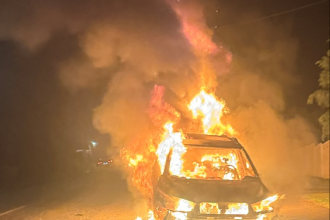Gore police hunt for answers after car destroyed by fire