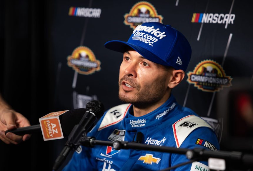 HMS ace Kyle Larson shrugs off freezing Bowman Gray Clash