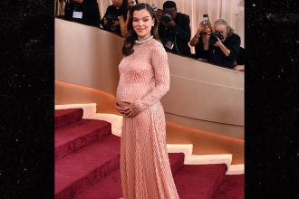 Hailee Steinfeld Hits First Red Carpet Since Pregnancy News at Golden Globes