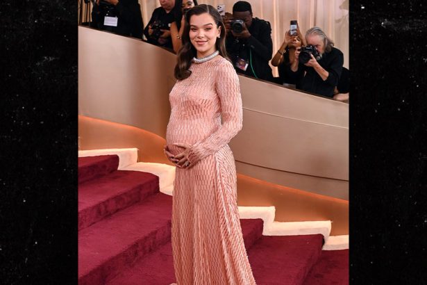 Hailee Steinfeld Hits First Red Carpet Since Pregnancy News at Golden Globes