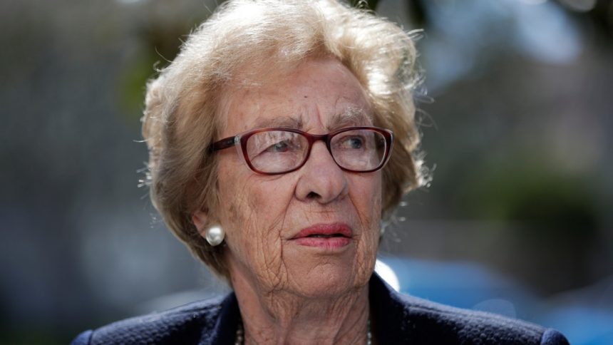 Holocaust survivor Eva Schloss, Anne Frank’s stepsister, dies at 96 : NPR