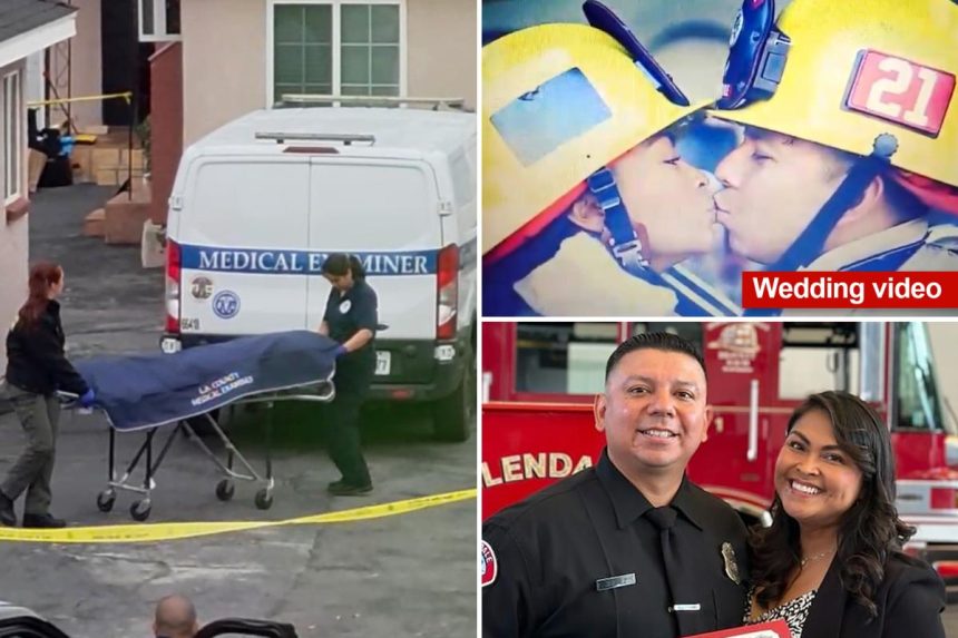 Home videos reveal accused killer firefighter, slain wife’s tragic love story