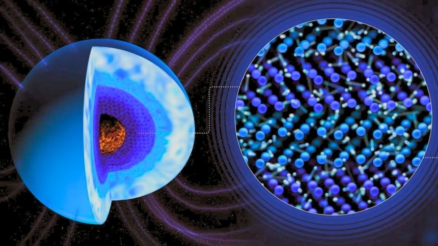 Hot, Black Ice Might Be Responsible For Neptune’s Wild Magnetism : ScienceAlert